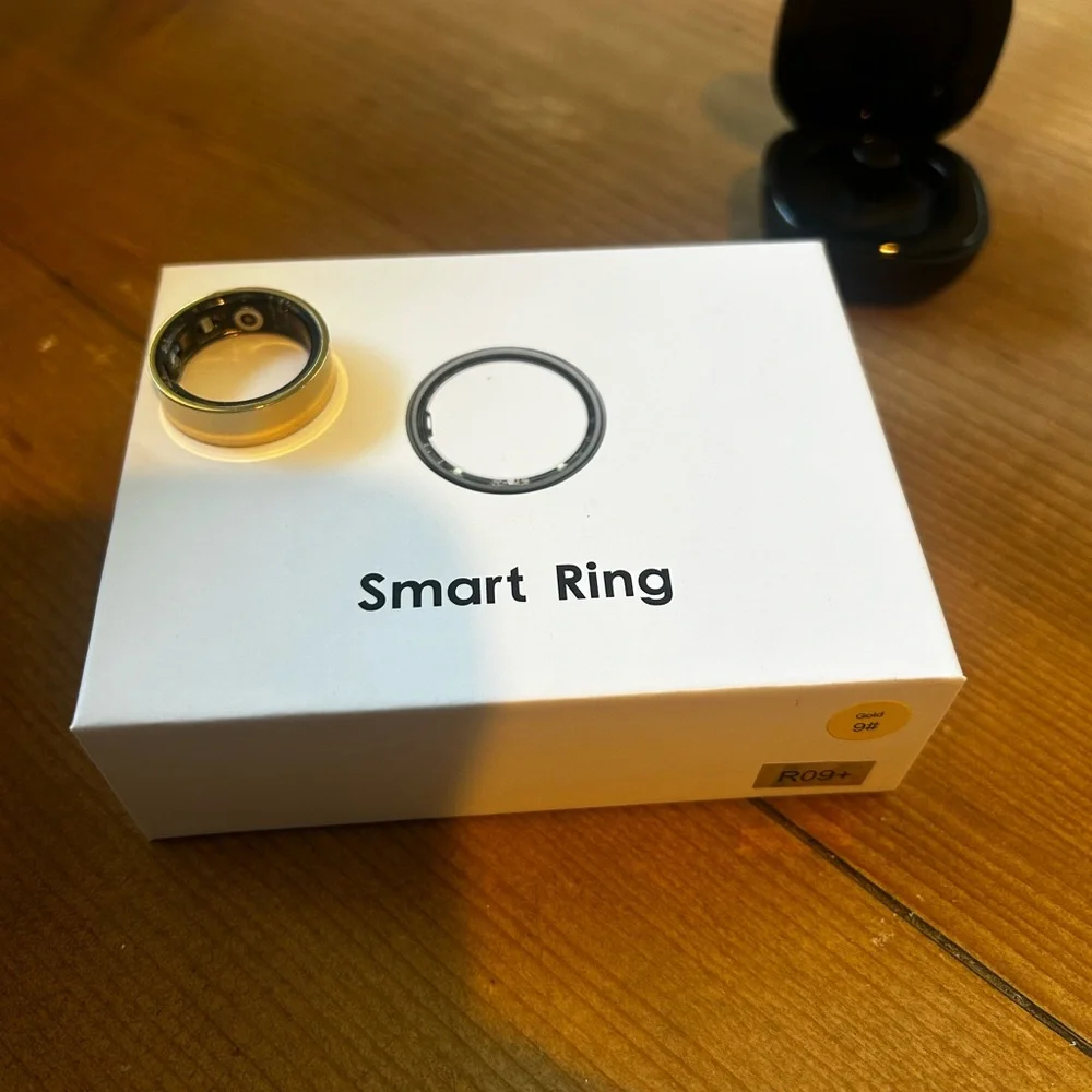 Gold Smart Ring